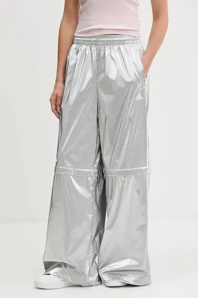 Tepláky adidas Originals Ovzd Trackpants dámské, stříbrná barva, KE9785