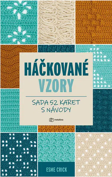 Kniha: Háčkované vzory - Sada 52 karet s návody od Crick Esme