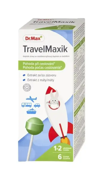 Dr. Max TravelMaxik 6 lízátek