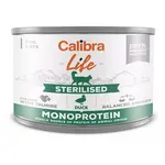Calibra Cat Life konzerva Sterilised Duck 200 g | Konzerva pro kočky