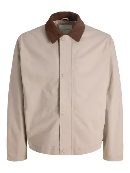 Jack & Jones Plus Prechodná bunda 'JJEGRAHAM'  tmelová / hnedá