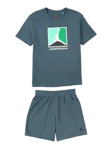 Jordan Set 'BRK'  jedľová / svetlozelená / biela