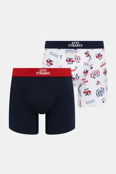 Levi's boxerky pánské bavlněné s elastanem 2-pack