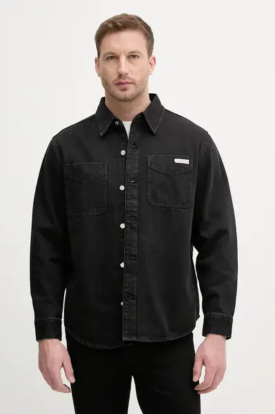 Calvin Klein Jeans košile pánská džínová