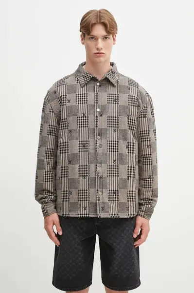 Daily Paper Bunda Daily Paper Quilted Shield Ls Shirt