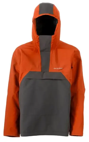 Grundéns bunda full share anorak red orange - l