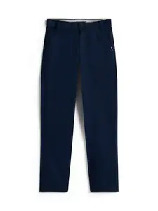 TOMMY HILFIGER Nohavice '1985 Collection'  námornícka modrá