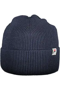 Tmavě modrá pletená čepice