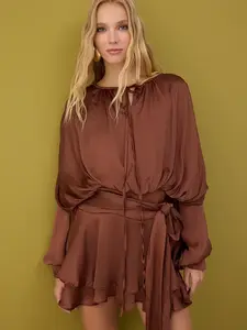 Trendyol Šaty  hnedá