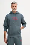 Calvin Klein Jeans mikina s kapucňou pánska s bavlnou