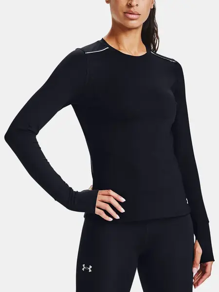 Under Armour Mikina Empowered LS Crew-BLK - Dámské