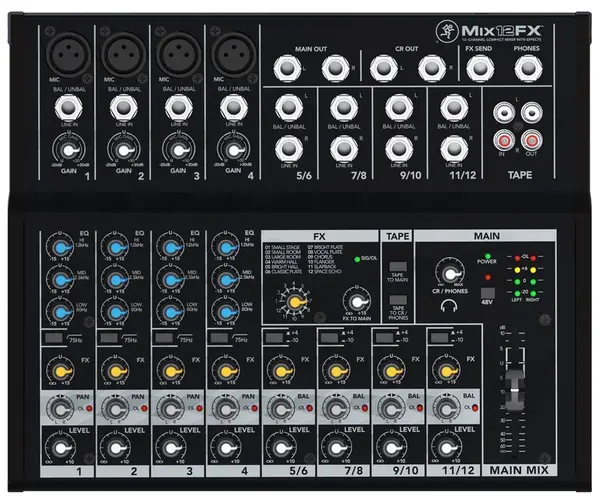 Mackie Mix12FX (rozbalené)