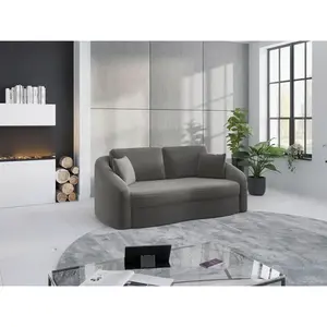 Sit & More 2,5SEDÁK, textil, šedá