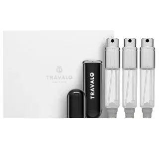 Travalo Classic HD darčeková sada unisex Black 3 x 5 ml