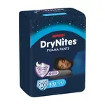 DryNites natahovací kalhotky na noc pro chlapce 8-13 let / 30-48kg / 9ks