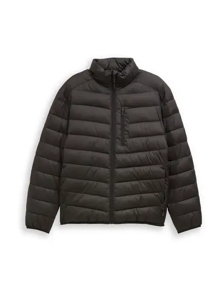 TOM TAILOR DENIM Prechodná bunda  čierna