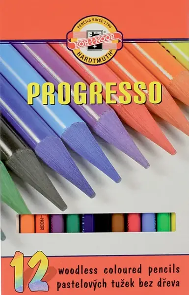 Pastelky PROGRESSO 8756/12 dlouhé 12ks