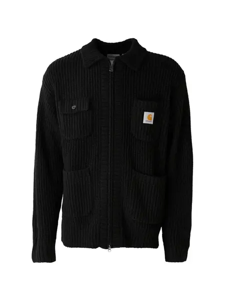 Carhartt WIP Kardigán 'Chore'  čierna