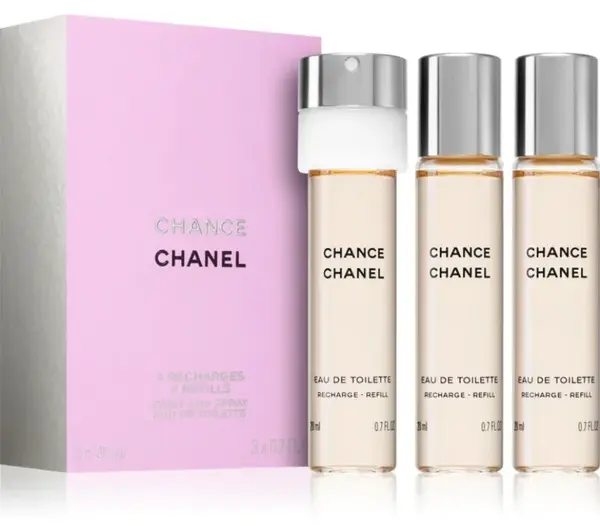 Chanel Chance - EDT - náplň (3 x 20 ml) 60 ml