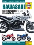 Kawasaki EX500 (GPZ500S) & ER500 (ER-5) (87 - 05) - Haynes Publishing