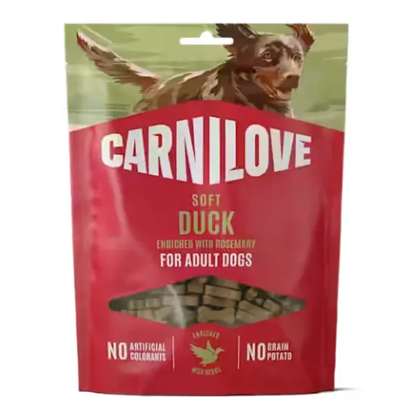 Carnilove Dog Soft Snack Duck & Rosemary 200g | Pamlsky pro psy