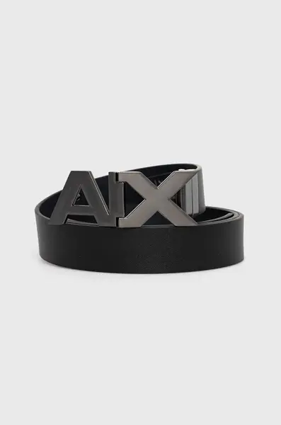Armani Exchange Kožený pásek Armani Exchange