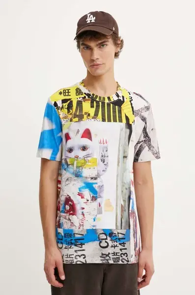 Desigual Bavlnené tričko Desigual ASAF