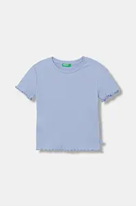 United Colors of Benetton  basic tričko dětské bavlněné s elastanem