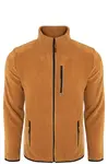 24601 Dewberry 5 Pocket Outdoor Full Zipper Fleece Jacket-CAMEL