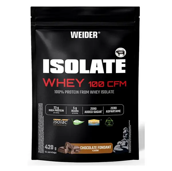WEIDER Isolate whey 100 cfm čokoládový fondán 420 g