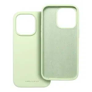 Zadní silikonový kryt ROAR CLOUD SKIN pro IPHONE 15 Pro Max Light green