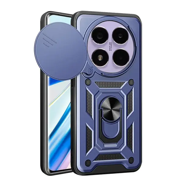 Techsuit CamShield, Xiaomi Redmi Note 14 Pro 5G / Poco X7, modrý