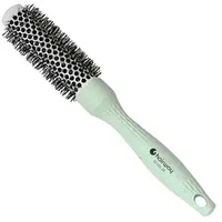 Kulatý kartáč z organického materiálu s nylonovými štětinami Hairway Organica - zelený, 25 mm (07155-23) + dárek zdarma