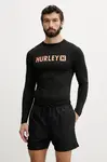 Hurley plážové tričko s dlouhým rukávem pánské