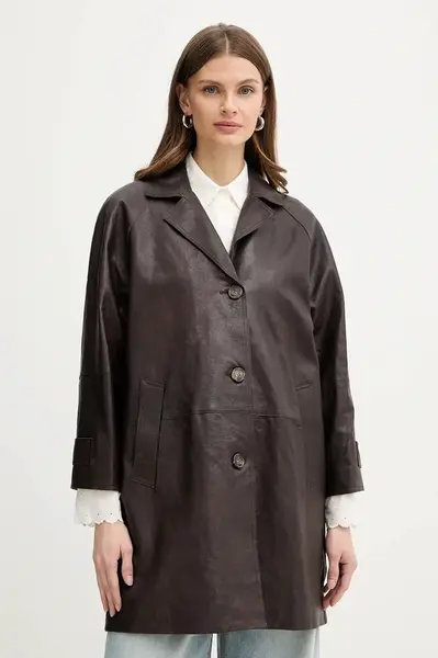 Weekend Max Mara  Kožený kabát  CAMINO