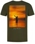 Korda tričko sunrise tee dark olive - l