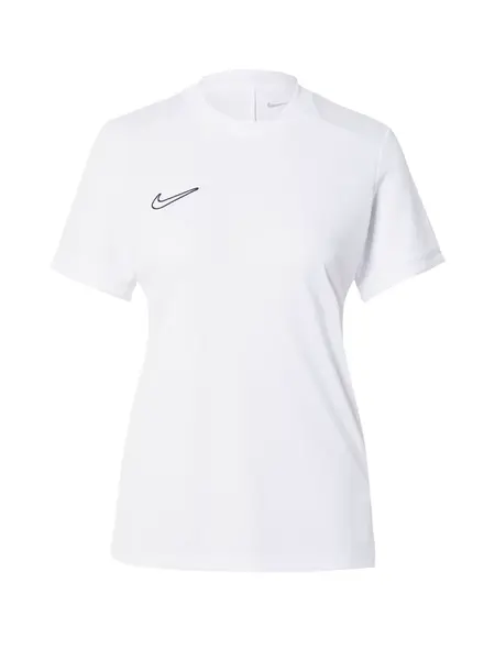 NIKE Funkčné tričko  čierna / biela