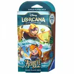 Disney Lorcana TCG: Azurite Sea - Starter Deck - Emerald a Sapphire
