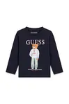 Guess tričko s dlouhým rukávem dětské bavlněné