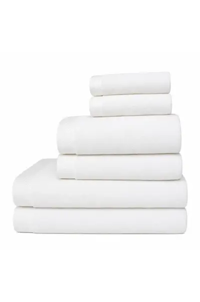 Výhodná sada ručníků a osušek MICRO COTTON, 6 ks Bílá