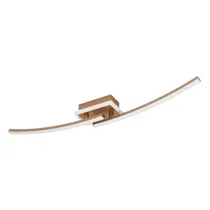Eglo LUNGOLAGO nástenné svetlo bronz oceľ, plast 901219