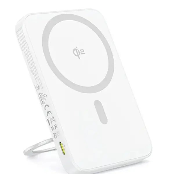 Bezdrátová powerbanka Baseus PicoGo Qi2 5000mAh, 20W, bílá