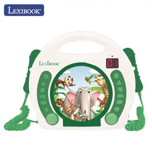 Lexibook CD prehrávač Zvieratká s 2 mikrofónmi