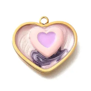 Brass Enamel Pendants