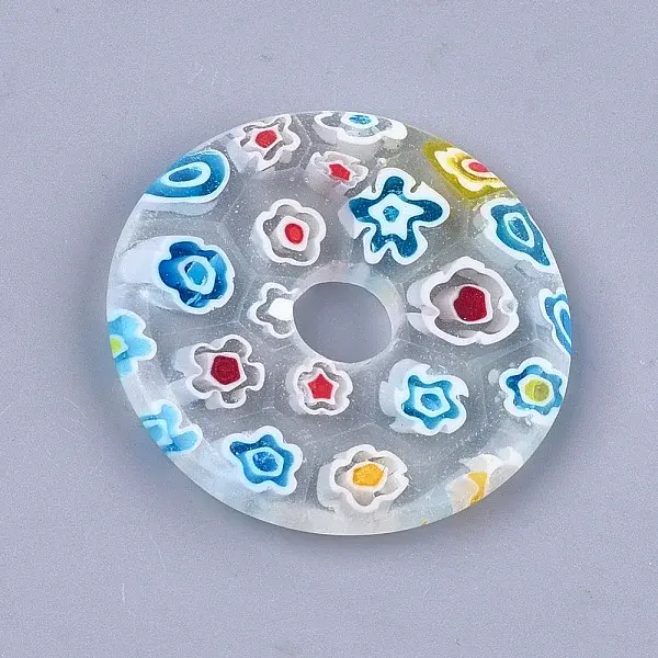 Handmade Millefiori Lampwork Pendants