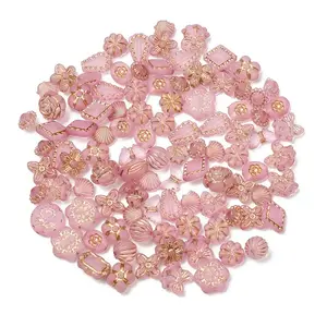 Frosted Transparent Acrylic Beads