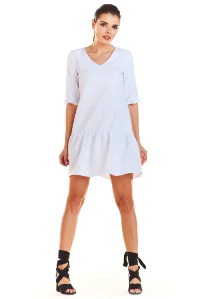 Infinite You Woman's Dress M199 White