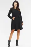 Awama Woman's Dress A661 Black