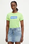 HUGO Blue basic tričko dámské bavlněné Classic Tee_B