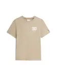 TOMMY HILFIGER Tričko  béžová / biela
